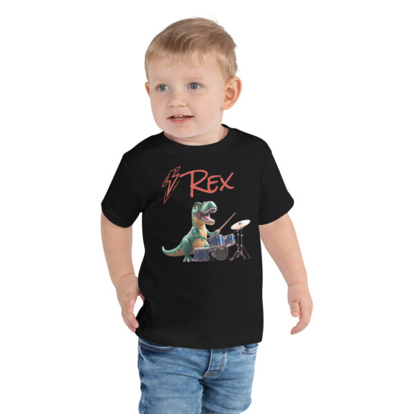 Camiseta DinoRock de manga corta para niño