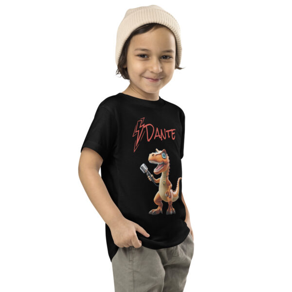 Camiseta DinoRock de manga corta para niño - Imagen 2