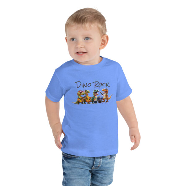 Camiseta Dino Rock de manga corta para niño