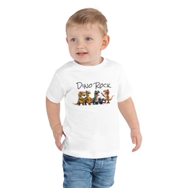 Camiseta Dino Rock de manga corta para niño - Imagen 3
