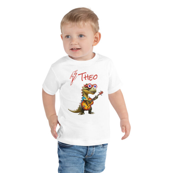 Camiseta Dino Rock de manga corta para niño - Imagen 5