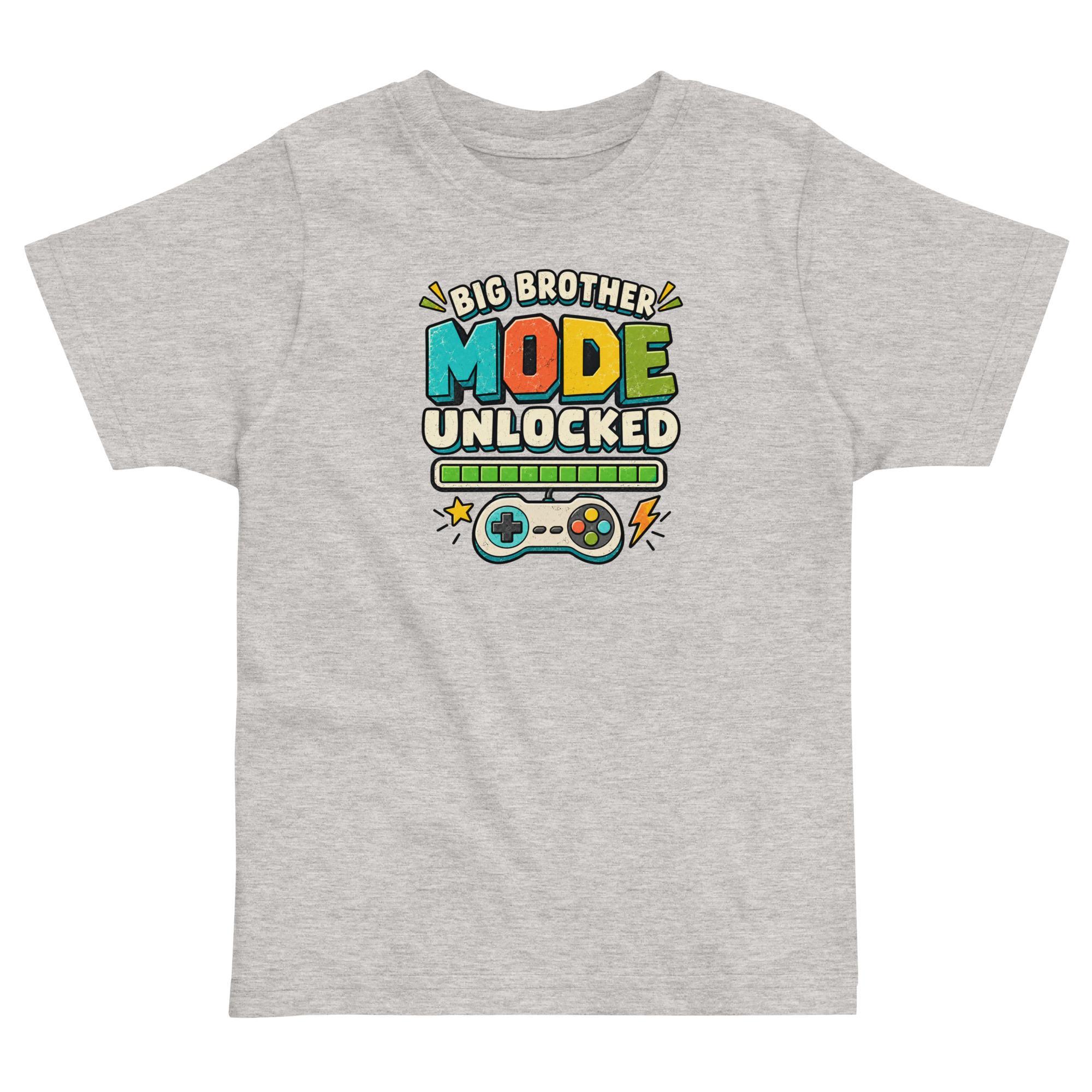 Camiseta para Niño, Hermano Mayor, Modo Gamer Activado 2 Camiseta para Niño, Hermano Mayor, Modo Gamer Activado - Imagen 2
