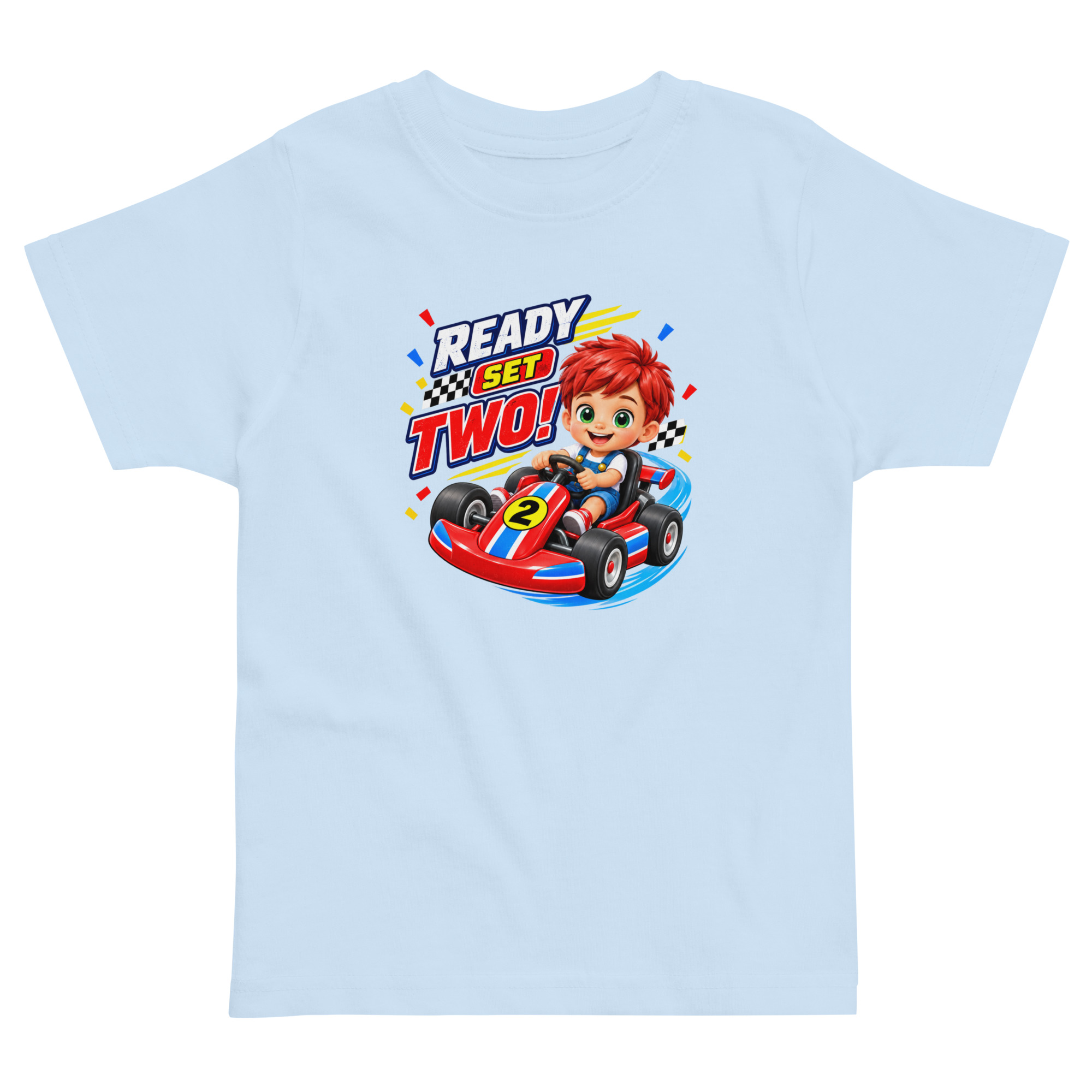 Camiseta de Cumpleaños para Niño de 2 Años, Auto de Carreras, Kiko, Outfit de Fiesta 4 Camiseta de Cumpleaños para Niño de 2 Años, Auto de Carreras, Kiko, Outfit de Fiesta - Imagen 4