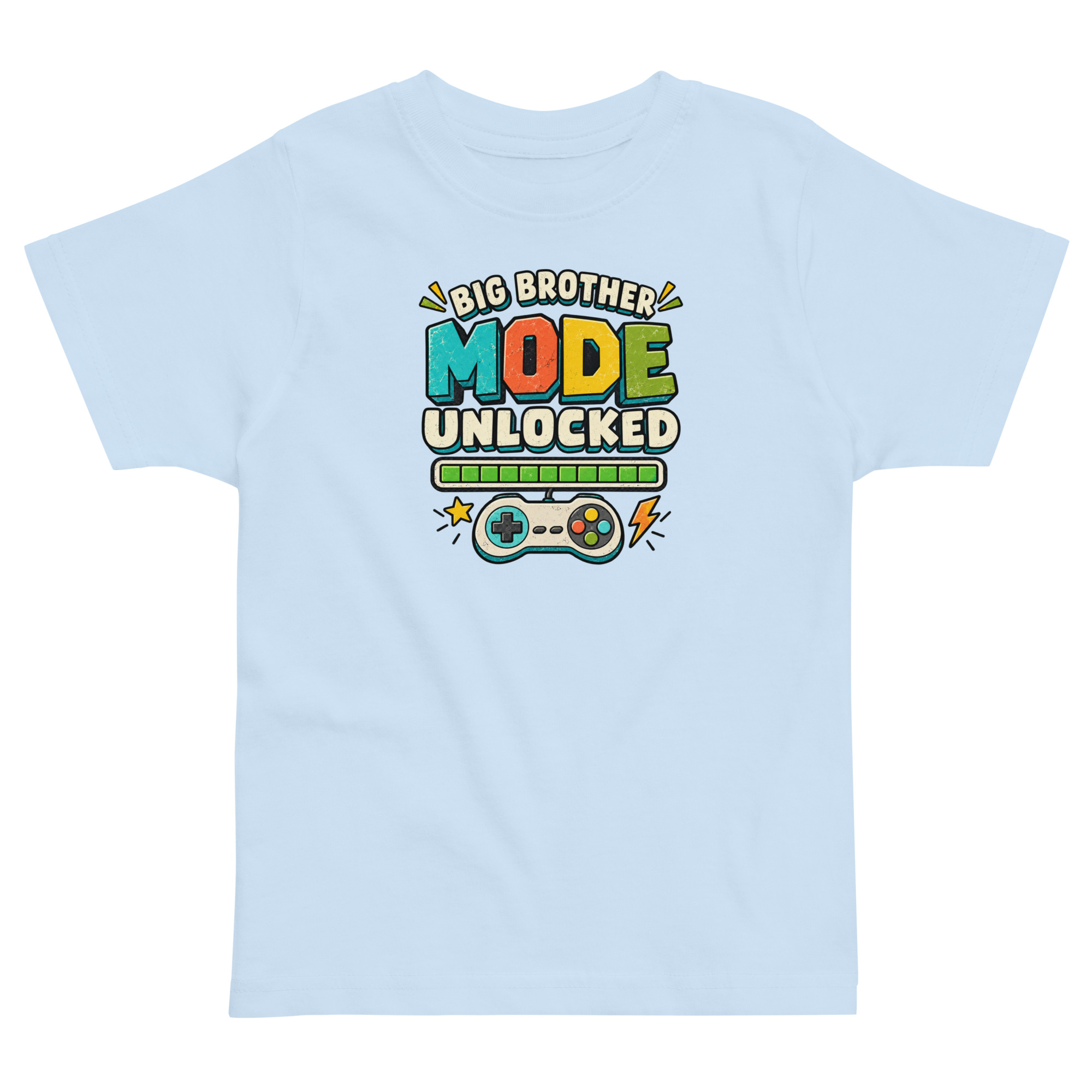 Camiseta para Niño, Hermano Mayor, Modo Gamer Activado 3 Camiseta para Niño, Hermano Mayor, Modo Gamer Activado - Imagen 3
