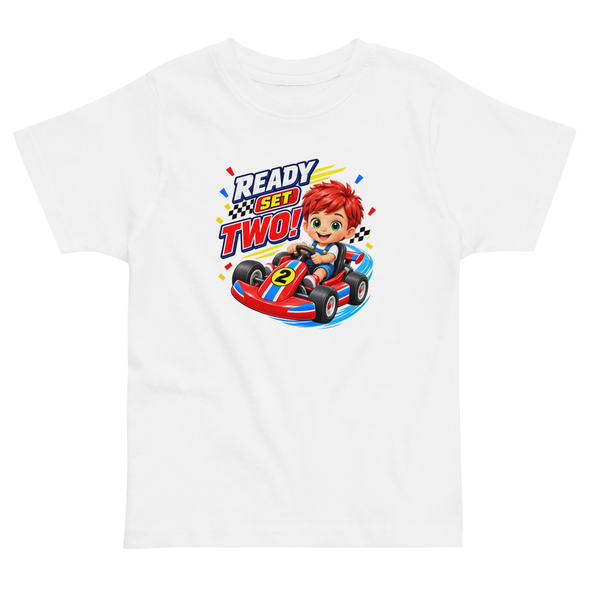 Camiseta de Cumpleaños para Niño de 2 Años, Auto de Carreras, Kiko, Outfit de Fiesta 5 Camiseta de Cumpleaños para Niño de 2 Años, Auto de Carreras, Kiko, Outfit de Fiesta - Imagen 5