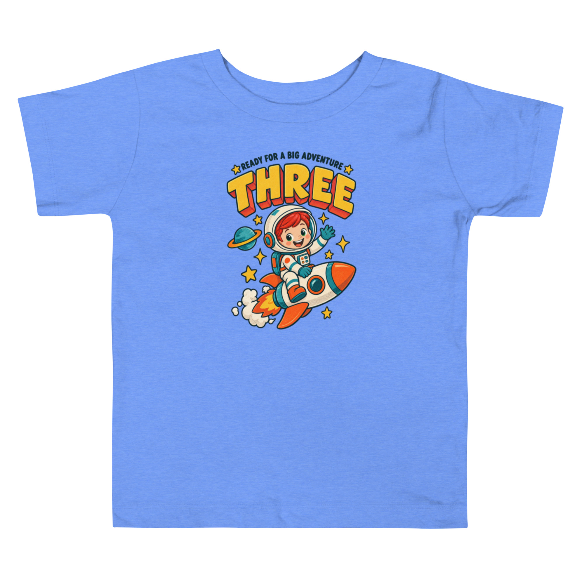 Camiseta de Cumpleaños 3 Años, Kiko Astronauta 2 Camiseta de Cumpleaños 3 Años, Kiko Astronauta - Imagen 2