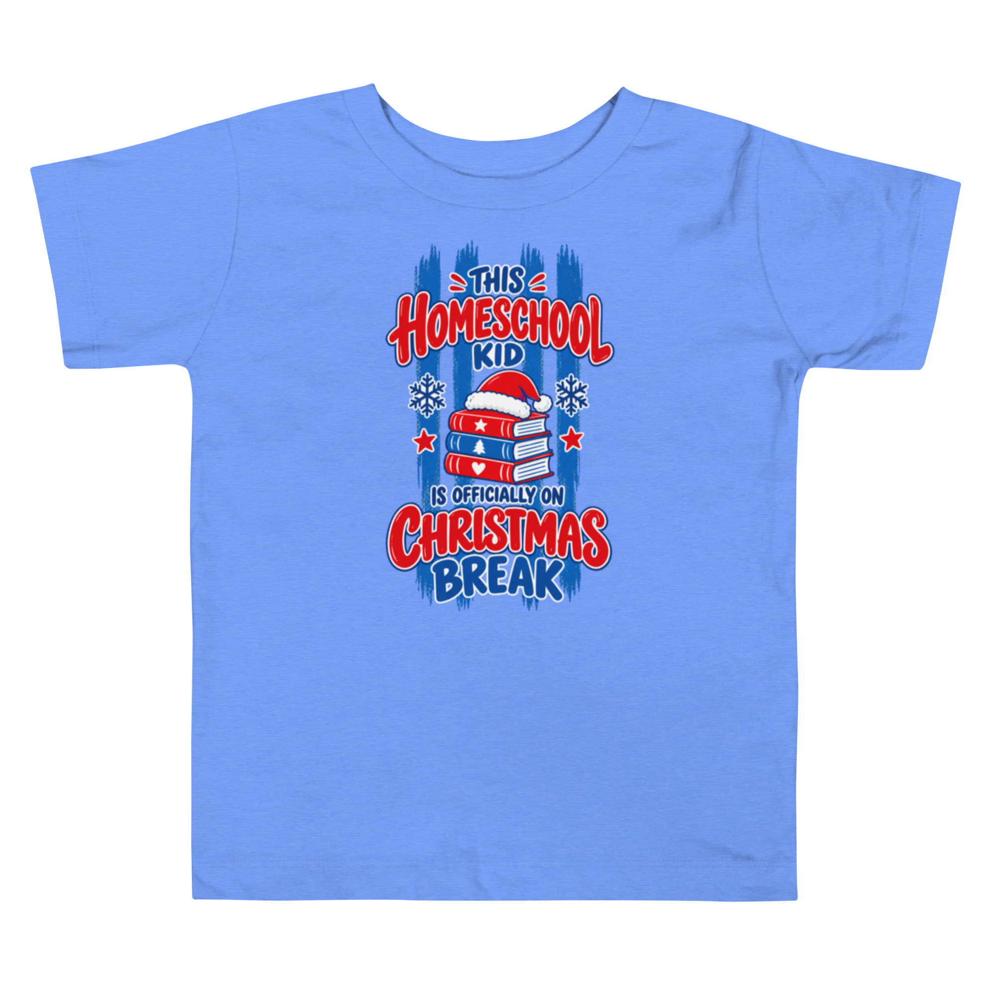 Camiseta de Navidad para Niño, Vacaciones Escolares, Homeschool 3 Camiseta de Navidad para Niño, Vacaciones Escolares, Homeschool - Imagen 3