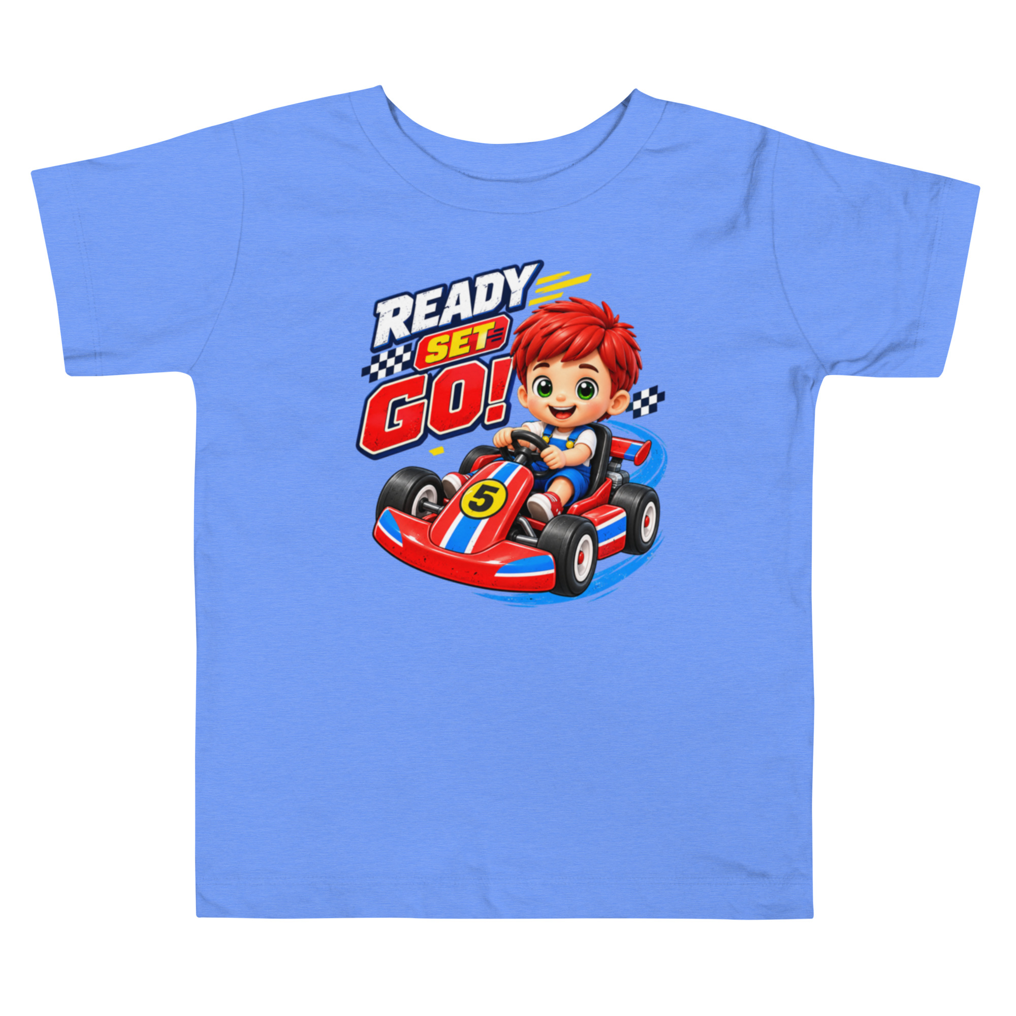 Camiseta de Carreras para Niño, Kiko Toddler Tee, Auto de Carreras Rojo, Regalo de Cumpleaños Carros 2 Camiseta de Carreras para Niño, Kiko Toddler Tee, Auto de Carreras Rojo, Regalo de Cumpleaños Carros - Imagen 2