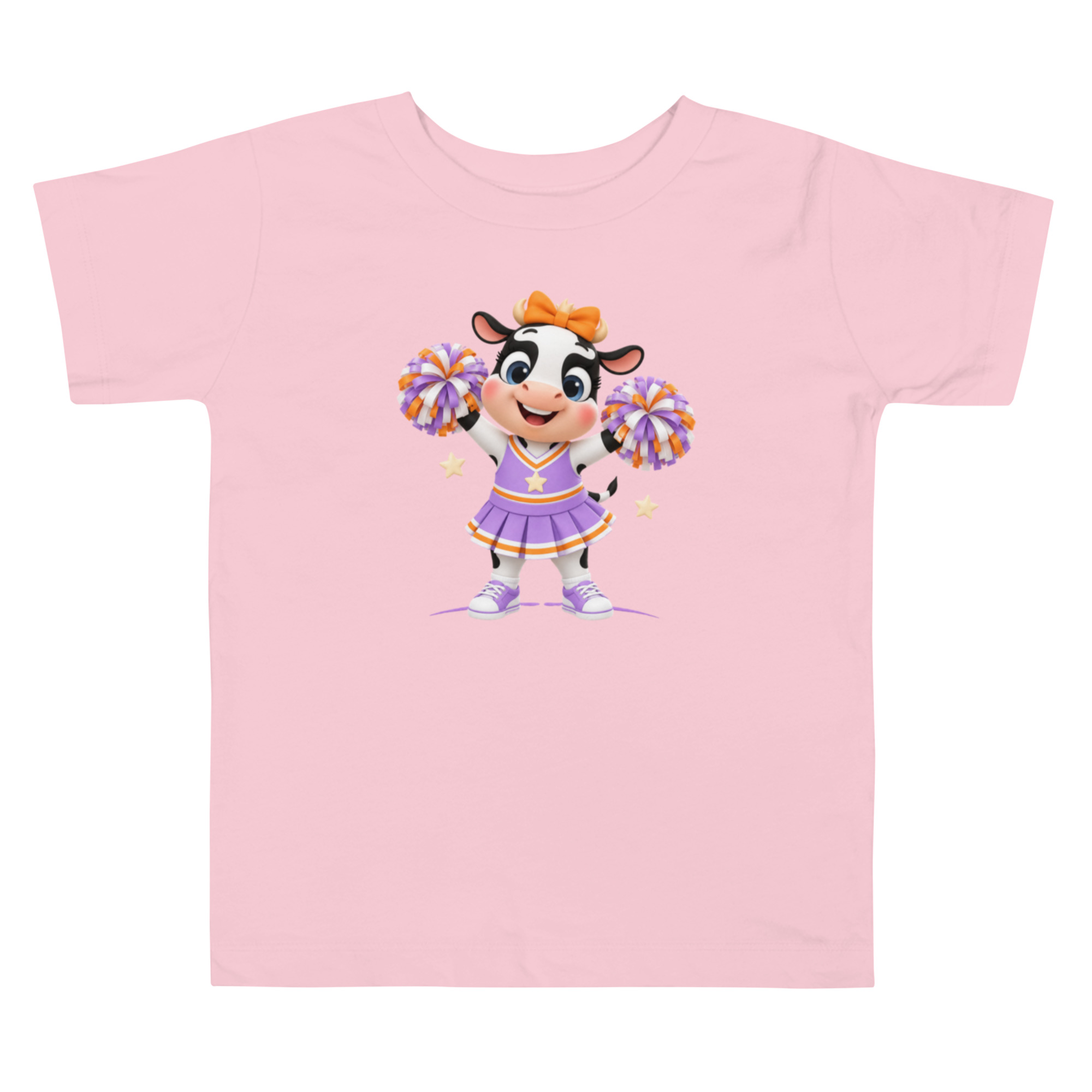 Camiseta de Porrista para Niña, La Vaquita, Regalo de Cumpleaños 2 Camiseta de Porrista para Niña, La Vaquita, Regalo de Cumpleaños - Imagen 2