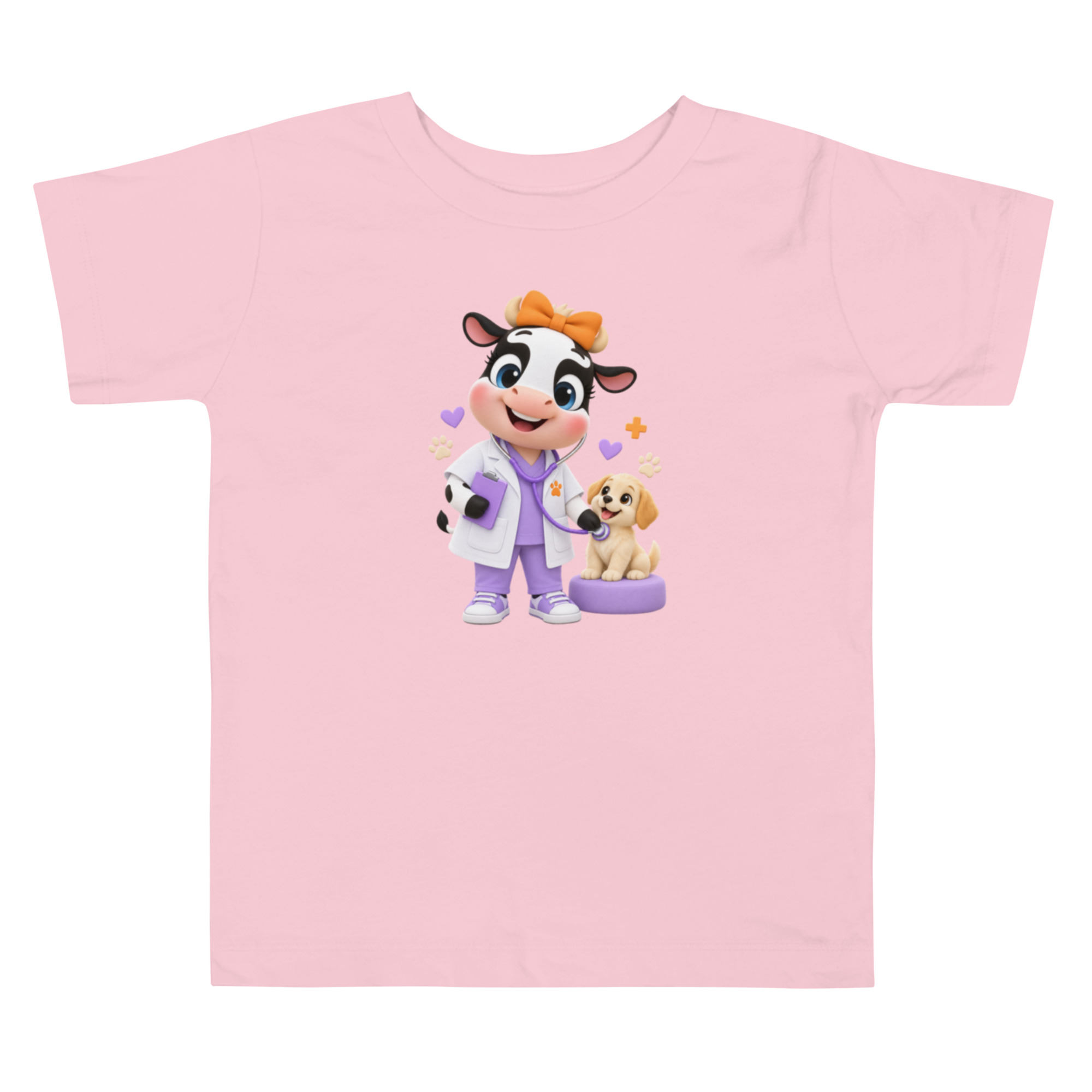 Camiseta Futura Veterinaria para Niña, La Vaquita, Doctora de Animales, Regalo Día de Profesiones 2 Camiseta Futura Veterinaria para Niña, La Vaquita, Doctora de Animales, Regalo Día de Profesiones - Imagen 2