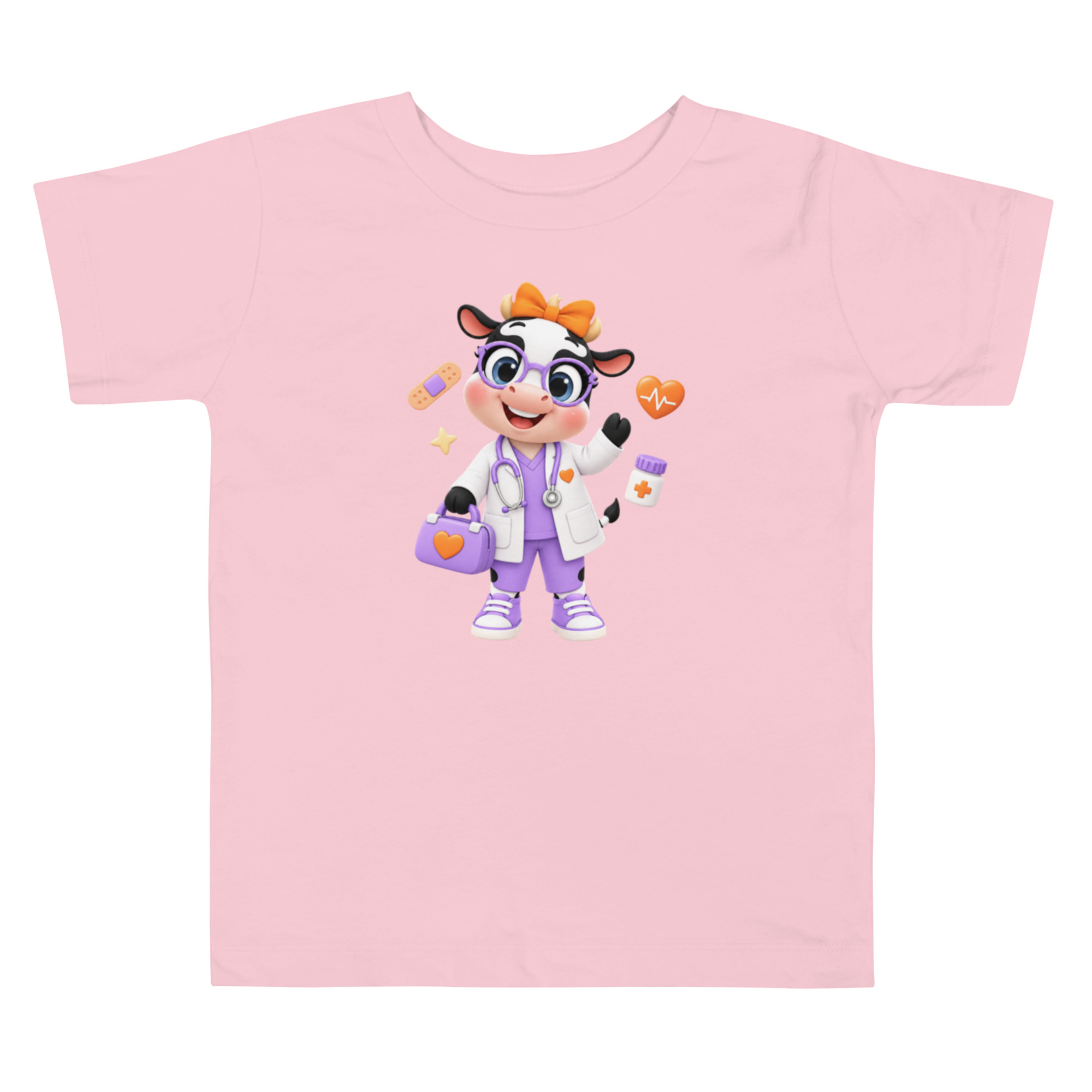 Camiseta Futura Doctora para Niña, La Vaquita, Regalo Día de Profesiones Preescolar 3 Camiseta Futura Doctora para Niña, La Vaquita, Regalo Día de Profesiones Preescolar - Imagen 3