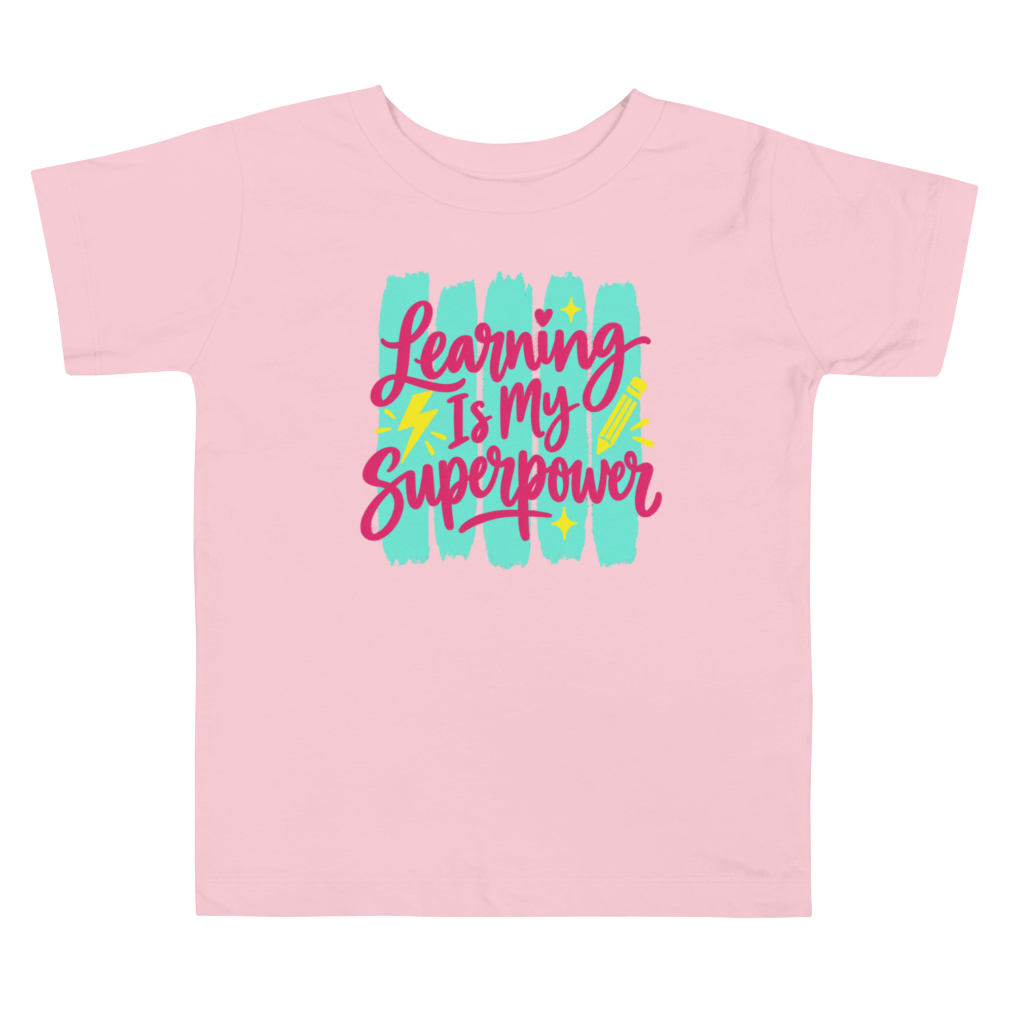 Camiseta Homeschool para Niña, "Aprender Es Mi Superpoder" 2 Camiseta Homeschool para Niña, "Aprender Es Mi Superpoder" - Imagen 2