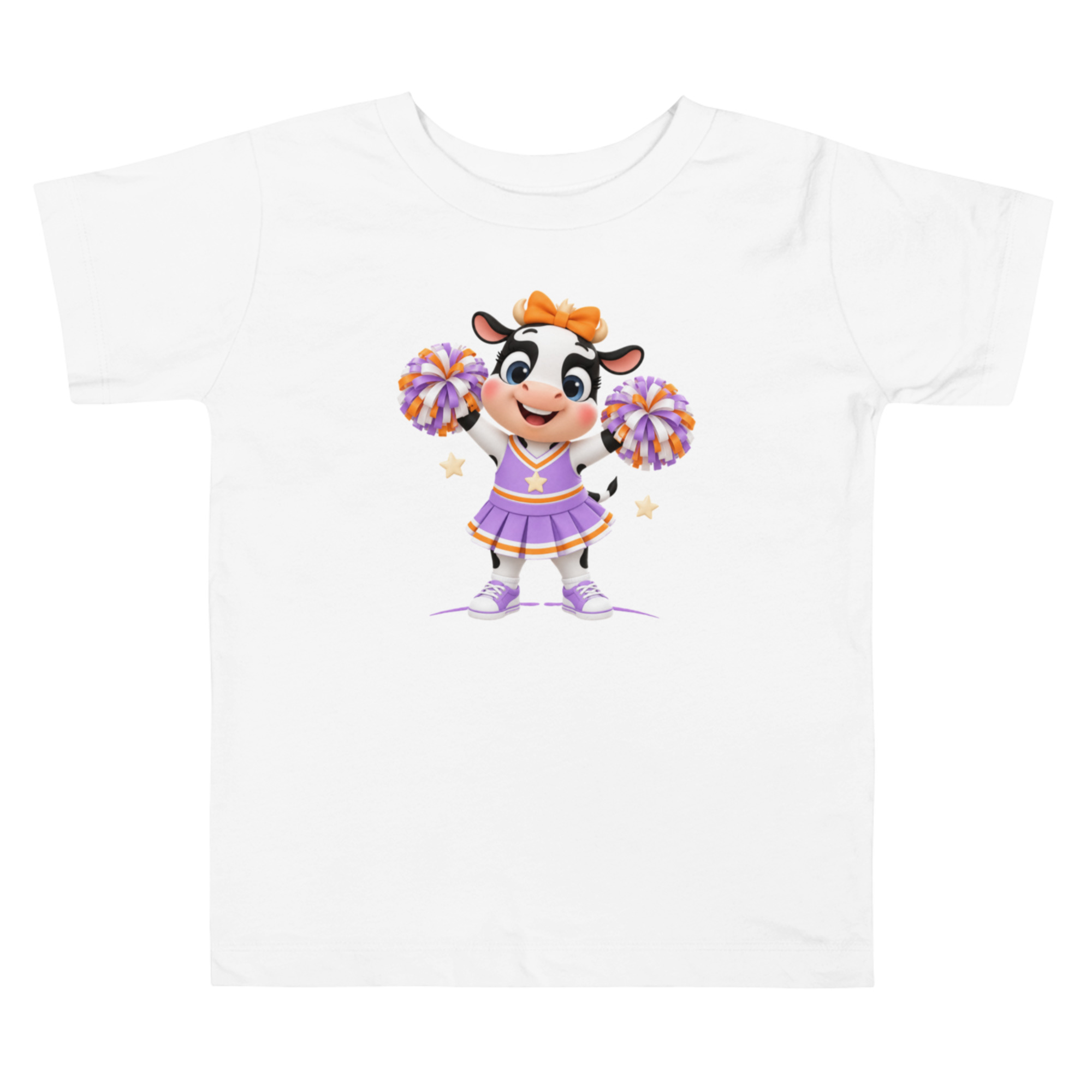 Camiseta de Porrista para Niña, La Vaquita, Regalo de Cumpleaños 3 Camiseta de Porrista para Niña, La Vaquita, Regalo de Cumpleaños - Imagen 3