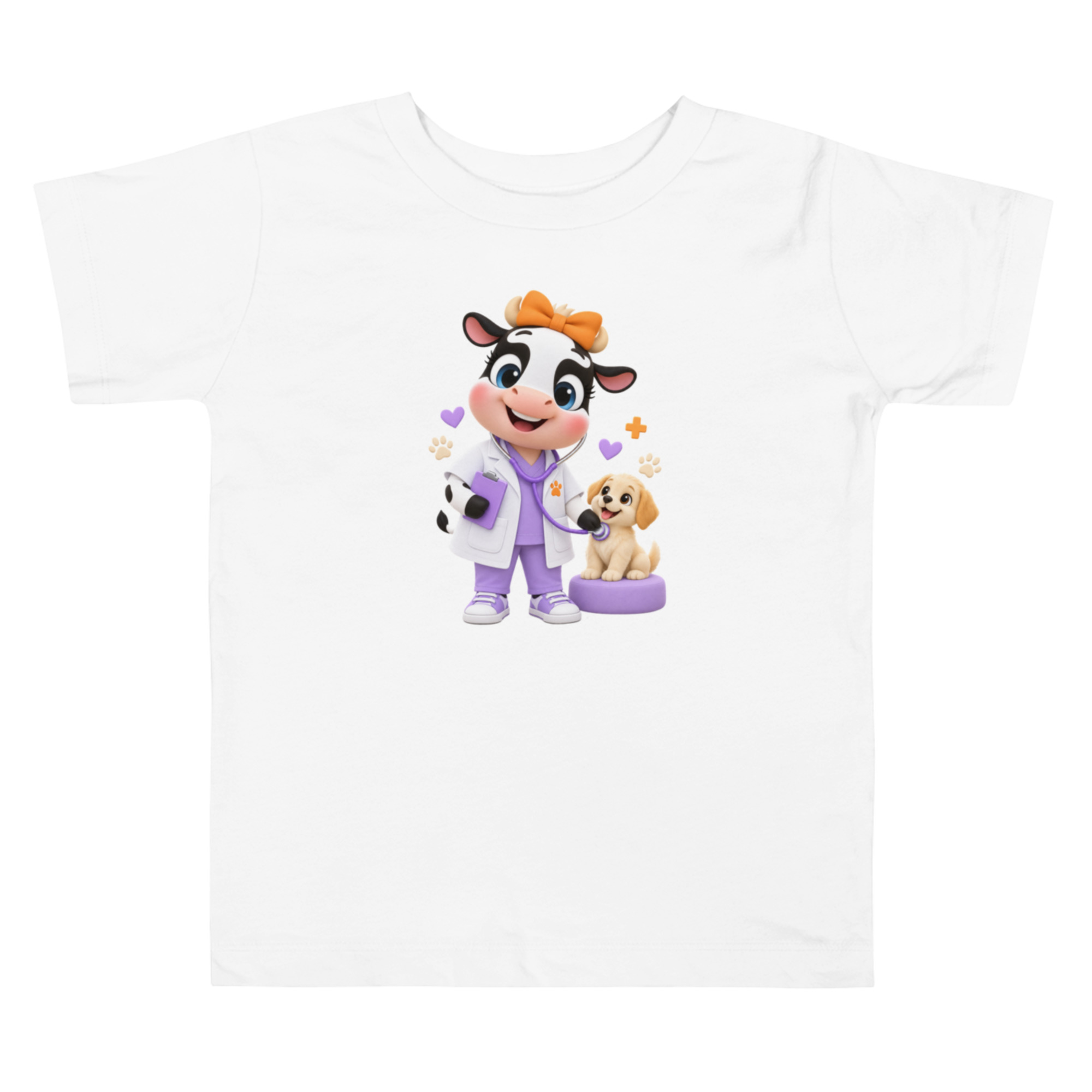 Camiseta Futura Veterinaria para Niña, La Vaquita, Doctora de Animales, Regalo Día de Profesiones 3 Camiseta Futura Veterinaria para Niña, La Vaquita, Doctora de Animales, Regalo Día de Profesiones - Imagen 3