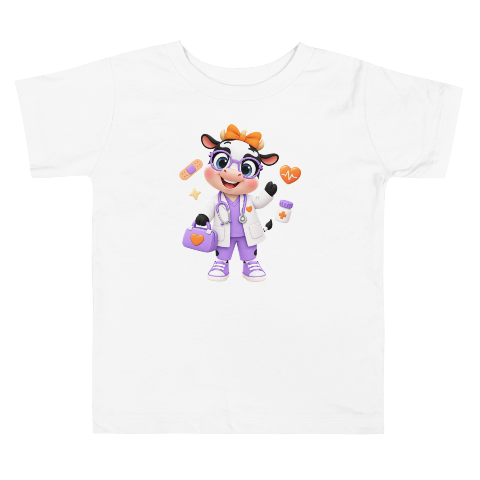 Camiseta Futura Doctora para Niña, La Vaquita, Regalo Día de Profesiones Preescolar 2 Camiseta Futura Doctora para Niña, La Vaquita, Regalo Día de Profesiones Preescolar - Imagen 2