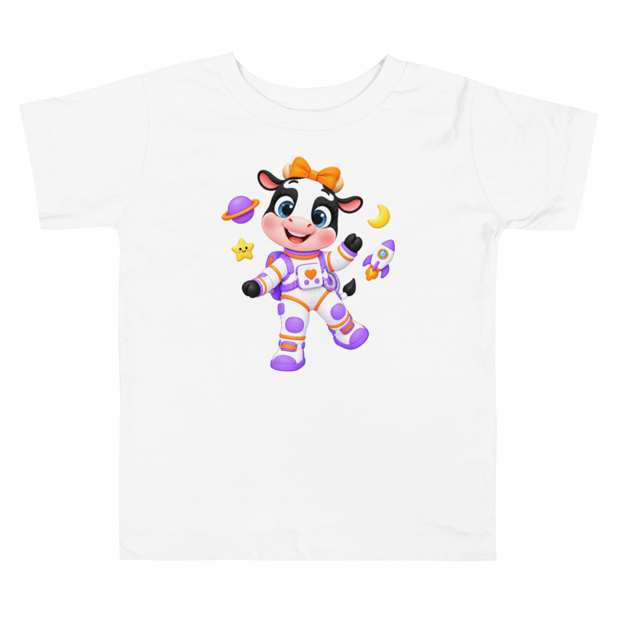 Camiseta Futura Astronauta para Niña, La Vaquita, Regalo Día de Profesiones Preescolar 2 Camiseta Futura Astronauta para Niña, La Vaquita, Regalo Día de Profesiones Preescolar - Imagen 2