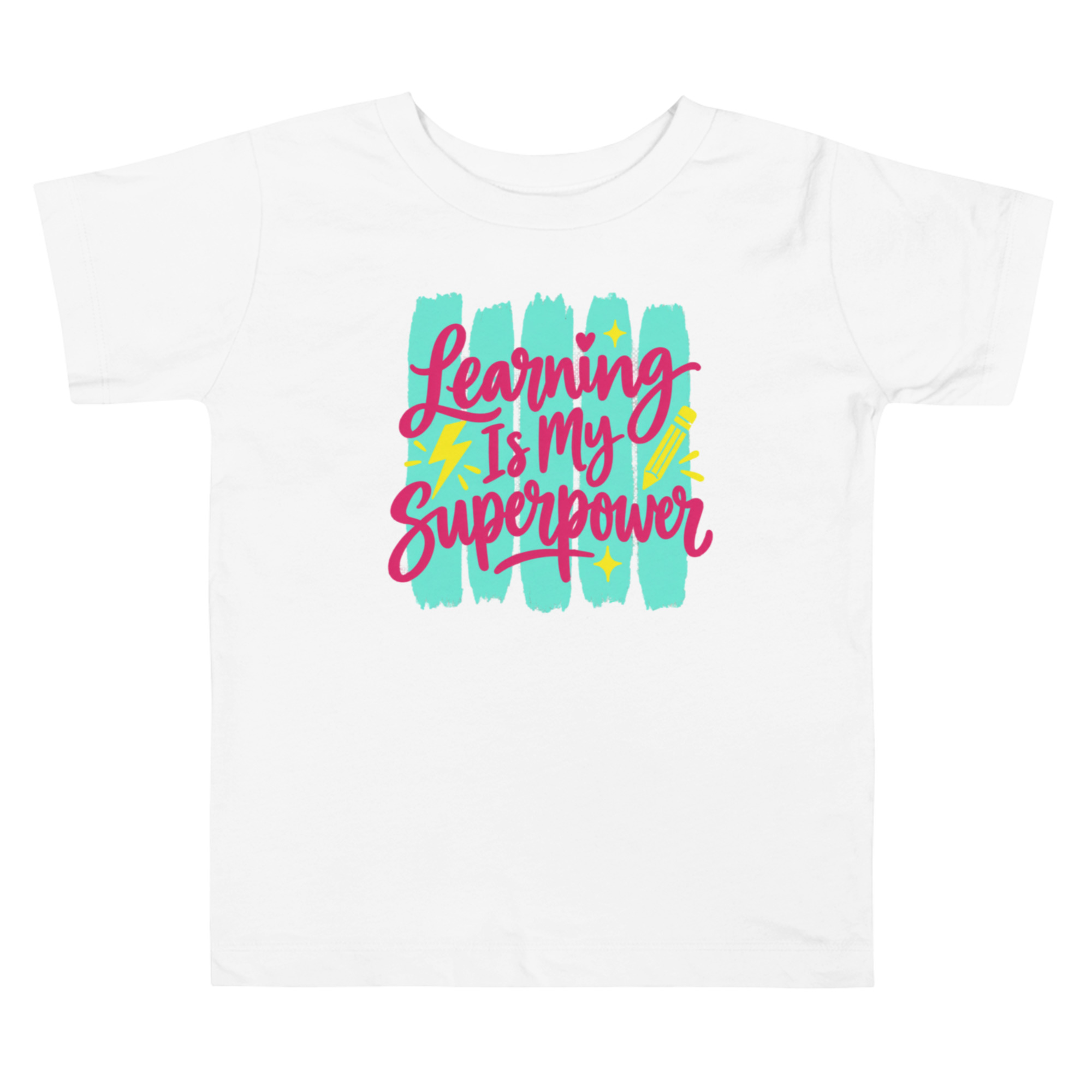Camiseta Homeschool para Niña, "Aprender Es Mi Superpoder" 3 Camiseta Homeschool para Niña, "Aprender Es Mi Superpoder" - Imagen 3