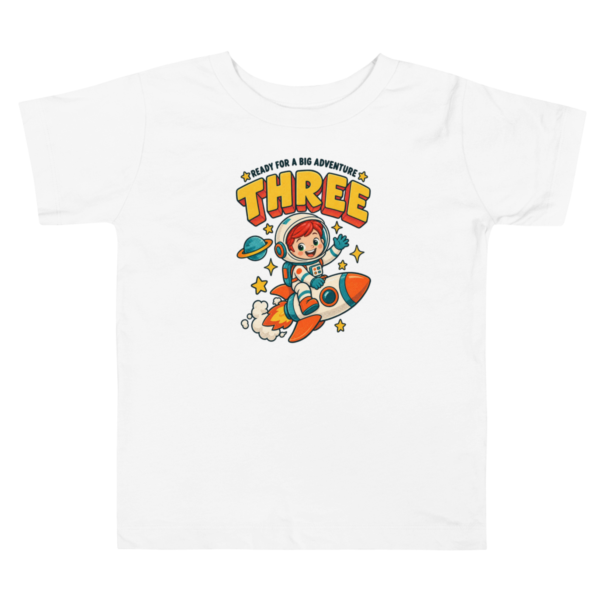 Camiseta de Cumpleaños 3 Años, Kiko Astronauta 3 Camiseta de Cumpleaños 3 Años, Kiko Astronauta - Imagen 3
