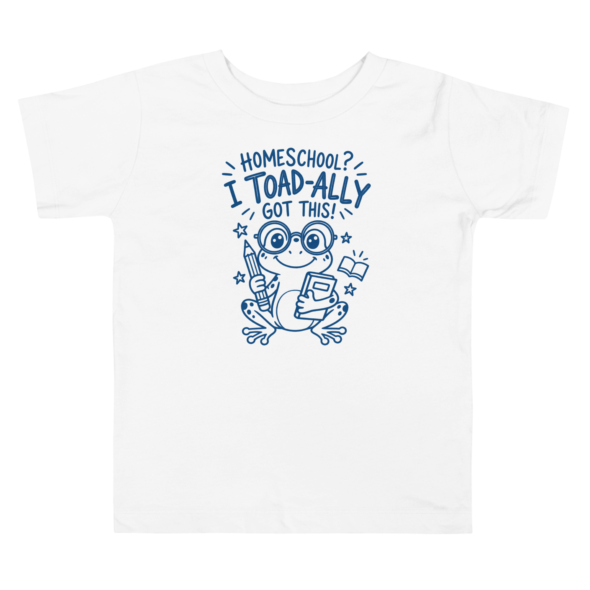 Camiseta Homeschool para Niño, Diseño de Rana, "Toad-Ally Got This" 2 Camiseta Homeschool para Niño, Diseño de Rana, "Toad-Ally Got This" - Imagen 2
