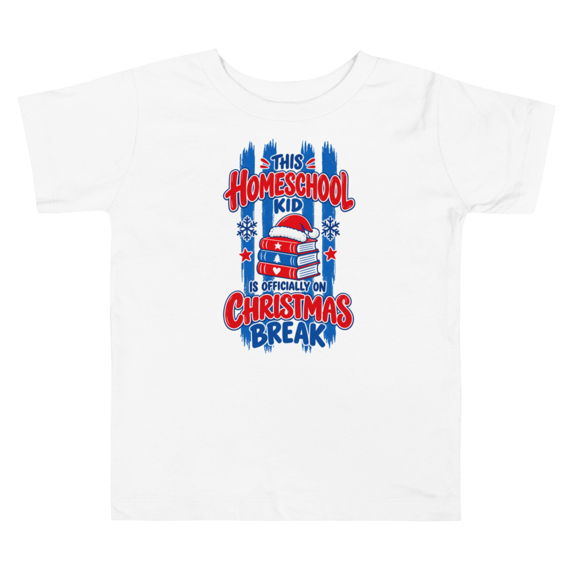 Camiseta de Navidad para Niño, Vacaciones Escolares, Homeschool 2 Camiseta de Navidad para Niño, Vacaciones Escolares, Homeschool - Imagen 2